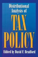 Distributional Analysis of Tax Policy