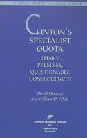 Clinton's Specialist Quota