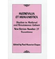 Medievalia Et Humanistica, No. 25