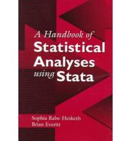 Handbook of Statistical Analysis Using Stata