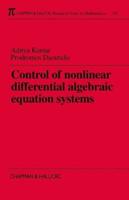 Control of Nonlinear Differential Algebraic Equation Systems