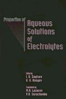 Properties of Aqueous Solutions of Electrolytes