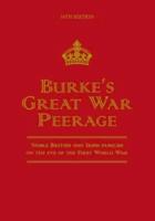 Burke's Great War Peerage