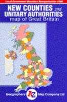 Great Britain New Counties and Unitary Authorities Map