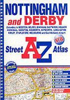 A-Z Nottingham and Derby Street Atlas