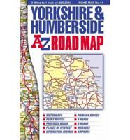 Yorkshire and Humberside Road Map