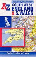 South West England and South Wales Road Map