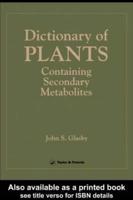 Dictionary of Plants Containing Secondary Metabolites