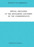 Special Education in the Developing Countries of the Commonwealth