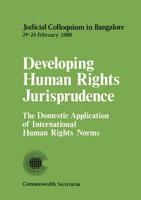 Developing Human Rights Jurisprudence