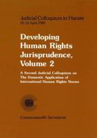 Developing Human Rights Jurisprudence, Vol.2