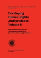 Developing Human Rights Jurisprudence