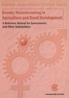 Gender Mainstreaming in Agriculture and Rural Development