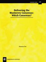 Delivering the Monterrey Consensus