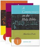 Poole Commentary on the Holy Bible Three Volume Set