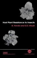 Host Plant Resistance to Insects