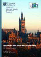 Resources, Efficiency and Globalisation