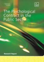 The Psychological Contract in the Public Sector