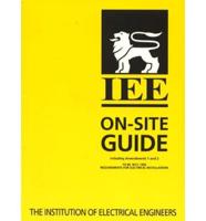 Institution of Electrical Engineers Wiring Regulations On-Site Guide to 16R.e