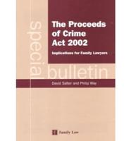 The Proceeds of Crime Act 2002