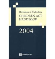 Hershman & McFarlane Children Act Handbook