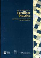 British Survey of Fertiliser Practice