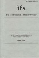 Sustainable Agricultural Production Systems
