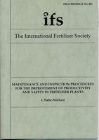 Maintenance and Inspection Procedures for the Improvement of Productivity and Safety in Fertiliser Plants