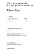 Three Unaccompanied Part-Songs for Mixed Voices