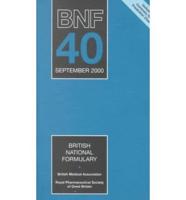 British National Formulary. No. 40 September 2000