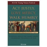 Act Justly, Love Mercy, Walk Humbly