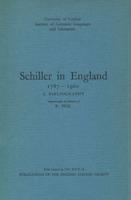 Schiller in England, 1787-1960
