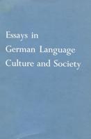 Essays in German Language, Culture and Society