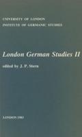 London German Studies II