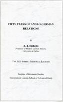 Fifty Years of Anglo-German Relations
