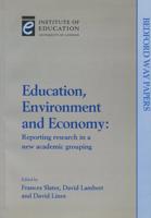 Education, Environment and Economy