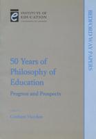 50 Years of Philosophy of Education