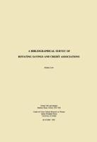 A Bibliographical Survey of Rotating Savings and Credit Associations