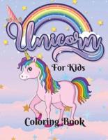 Unicorn Coloring Book : Amazing Unicorn Coloring Cook For Kids / Unicorn Activity Book For Girls  Age 4-8/Great kids coloring pages with easy to color designs for your little one ... - Perfect as a gift.