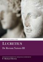 De Rerum Natura III