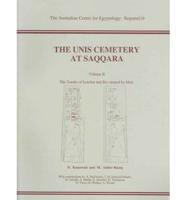 The Unis Cemetery at Saqqara