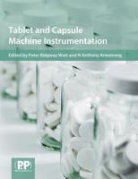 Tablet and Capsule Machine Instrumentation