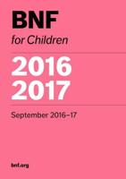 BNF for Children 2016-2017