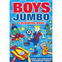 Boys Jumbo Colouring Book