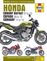 Honda CB600F Hornet, CBF600 & CBF600F Service and Repair Manual