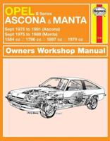 Opel Ascona & Manta Owner's Workshop Manual