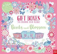 Gift Boxes to Colour and Make: Birds and Blossom