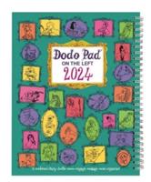 The Dodo Pad ON THE LEFT Desk Diary 2024 - Week to View, Calendar Year Diary