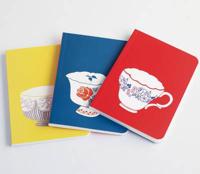 Set of 3 Mini Notebooks: Tea Time