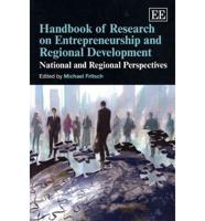 Handbook of Research on Entrepreneurship and Regional Development